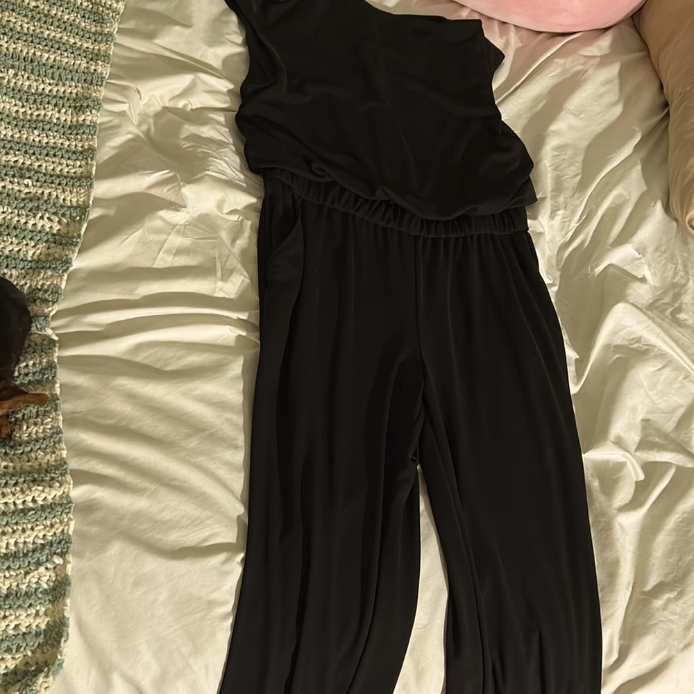 Black dressy jumpsuit